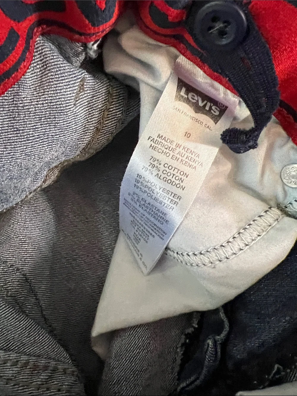 Boys Size Levi’s 511 10 Slim Fit Jeans
